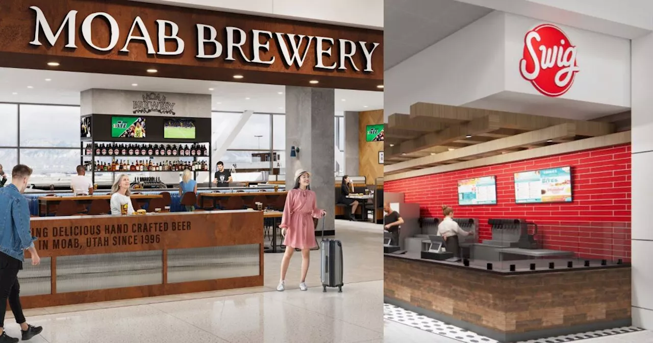 Swig, Moab Brewery and more coming to Salt Lake City International Airport