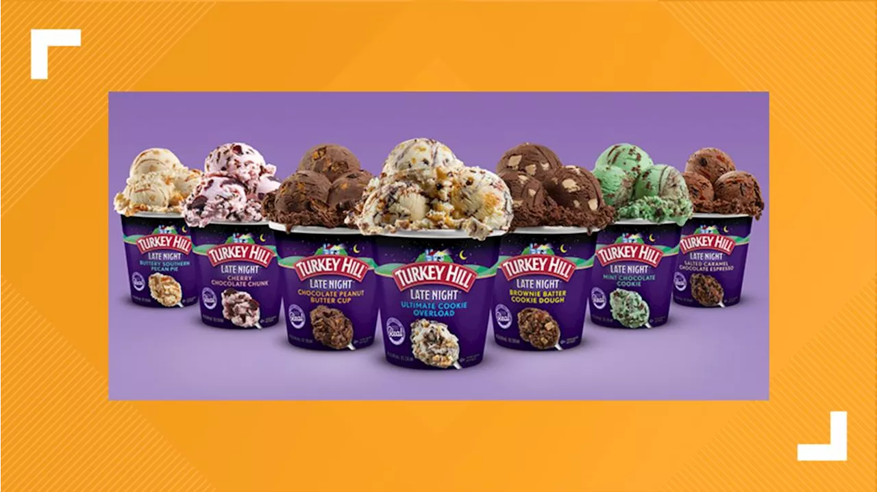 Turkey Hill unveils 7 new ice cream flavors with a 'late-night snacking' theme