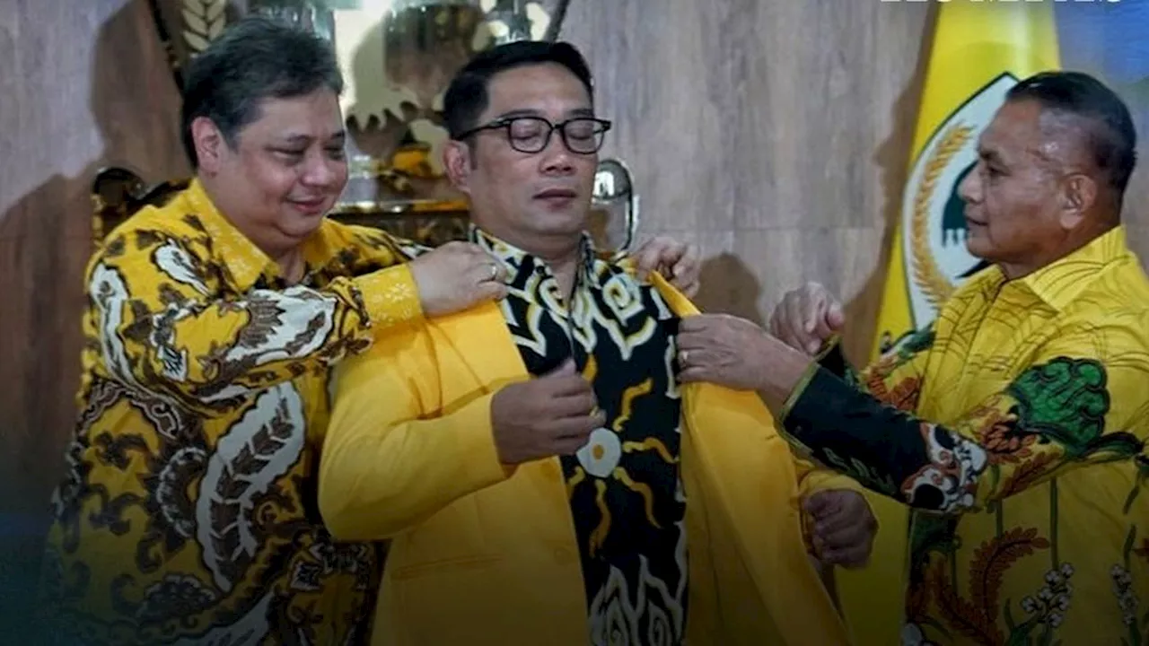 Berbeda dengan KIM, Golkar Pastikan Usung Ridwan Kamil (12)