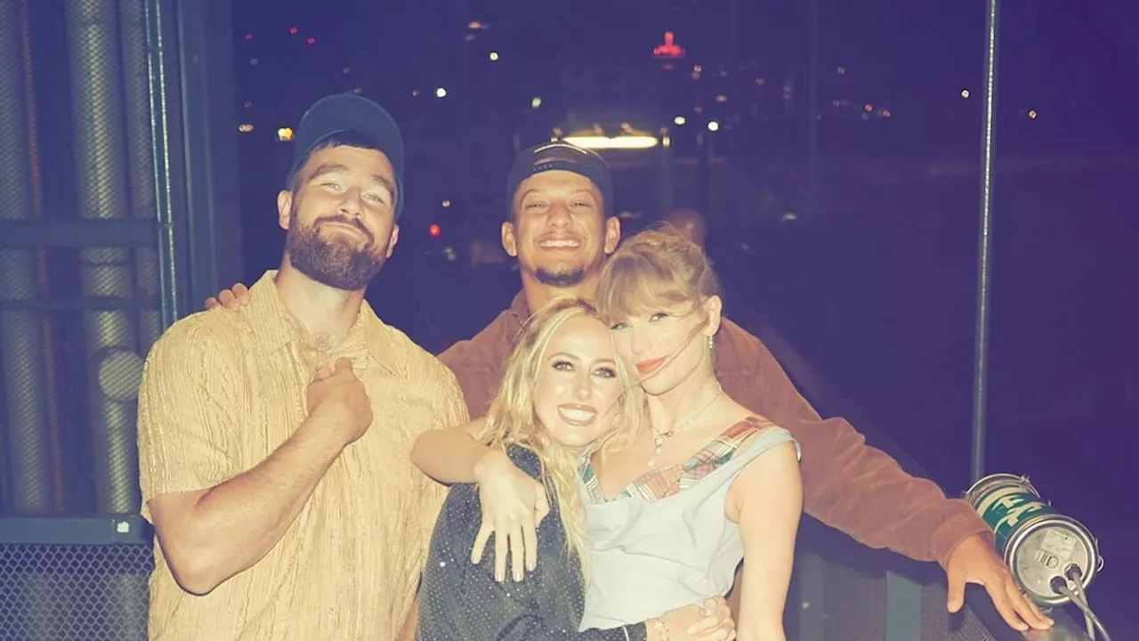 Brittany and Patrick Mahomes' secret date with Taylor Swift and Travis Kelce amid baby news