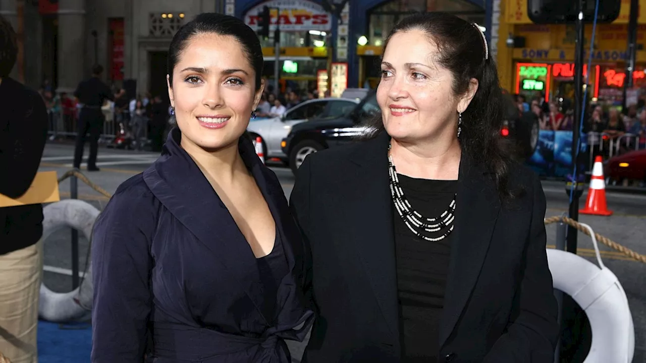 Salma Hayek impresses with stunning photo alongside lookalike mom from 80th birthday