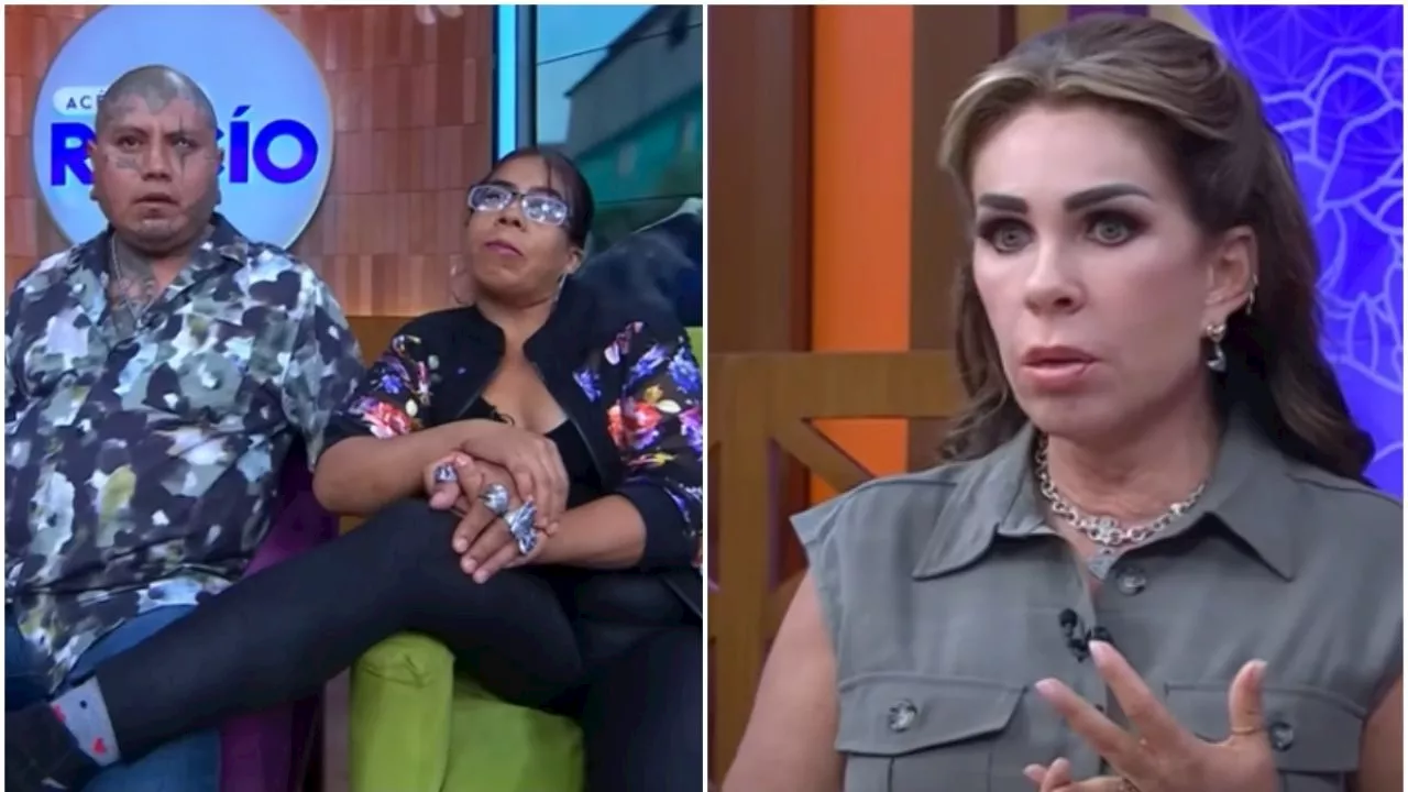 Panelista de &quot;Acércate a Rocío&quot; se sienta sobre su novio porque asegura que Rocío le &quot;puede echar los perros&quot;