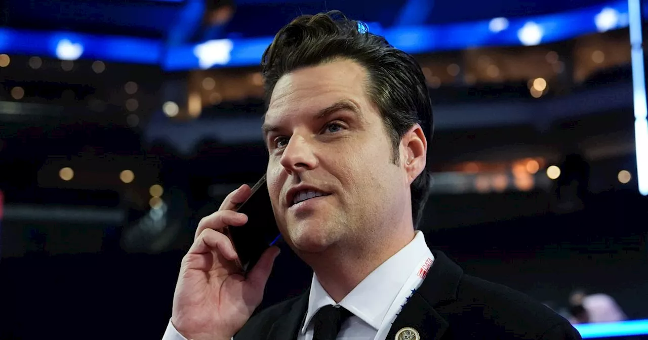 Viral Clip Shows Matt Gaetz Taunting Kevin McCarthy On RNC Floor