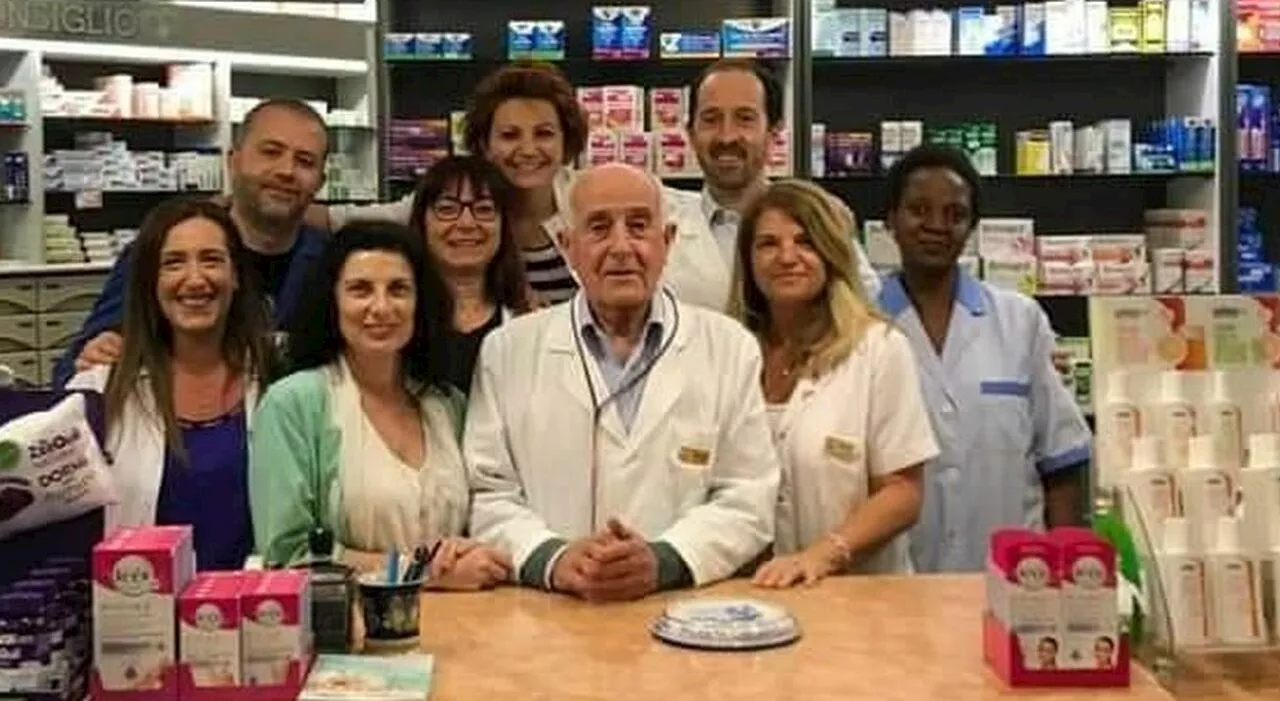 Federico Marino Fattori, morto il farmacista di Colli Aniene. L'omaggio allo storico dottore: «Meno farmaci, p