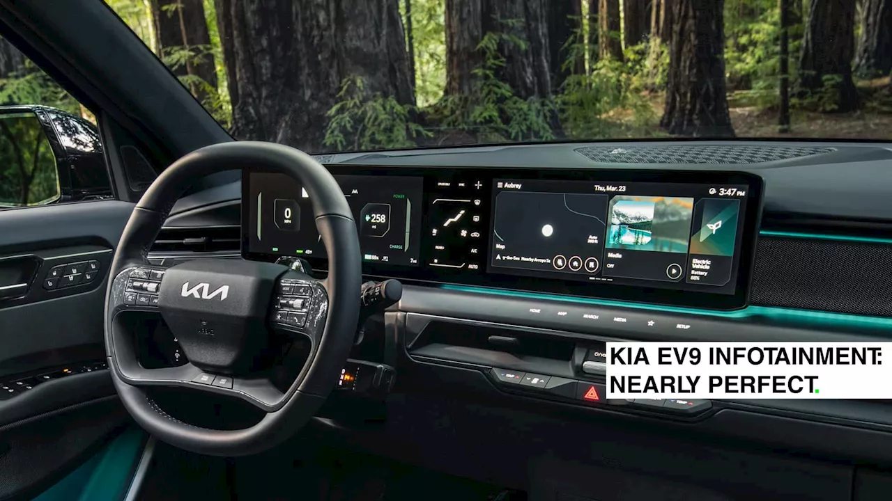 Kia EV9 Infotainment Review: Top Of The Class