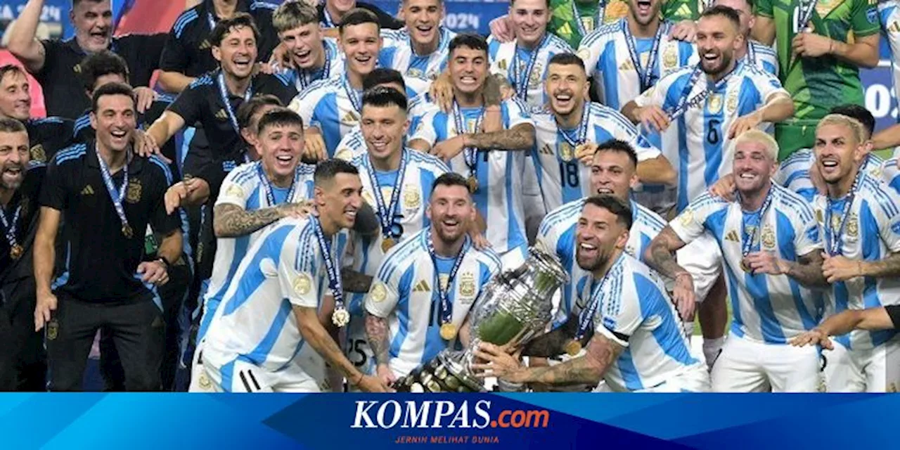 Lionel Messi: Di Maria Memberi Argentina Satu Trofi Lagi...