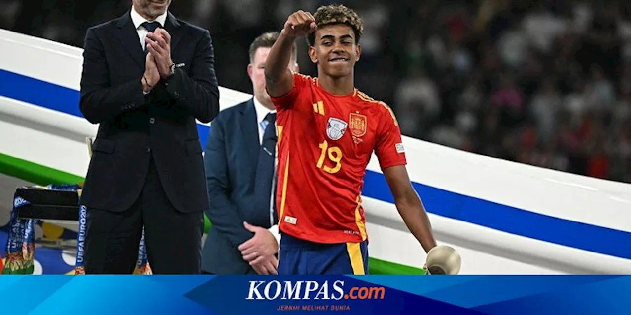 Tim Terbaik Euro 2024: Enam Pemain Spanyol Terpilih, Ada Lamine Yamal