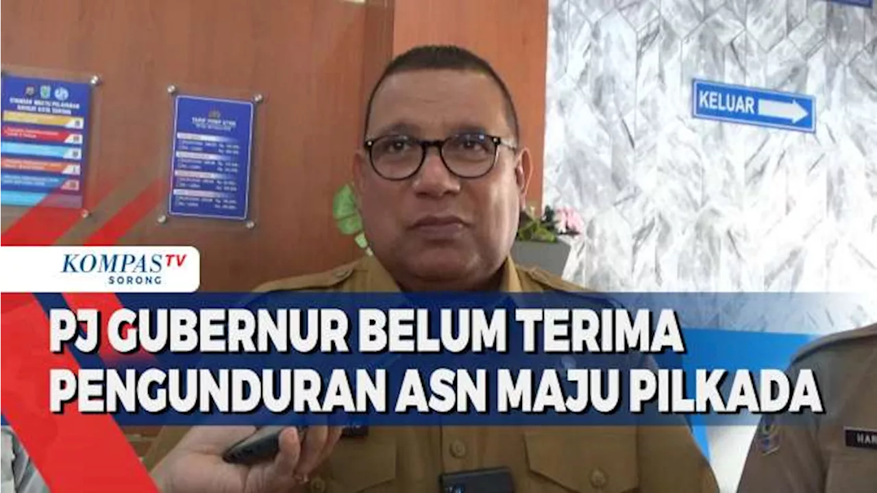 PJ Gubernur PBD Sebut Belum Ada Surat Pengunduran Diri dari Pihak yang akan Maju Pilkada