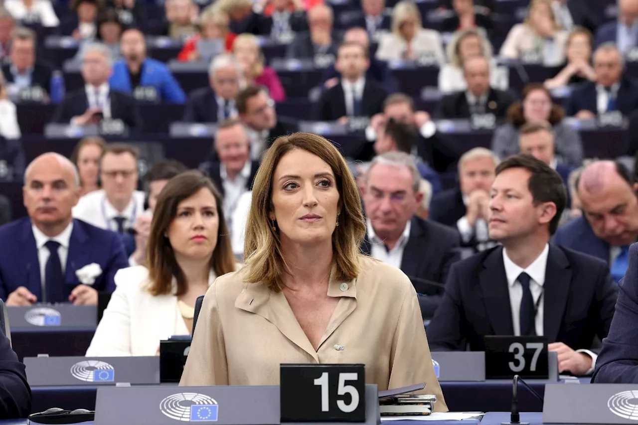 La conservatrice maltaise Roberta Metsola réélue présidente du Parlement européen