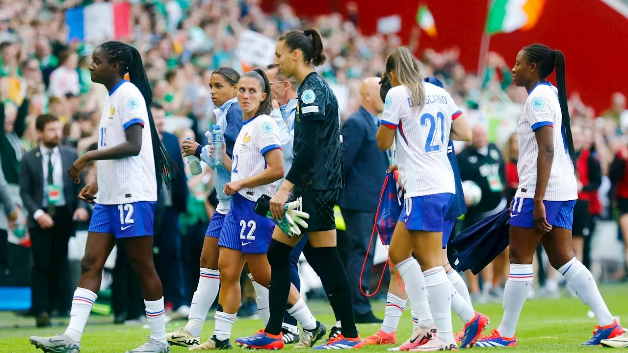 Euro-2025 : les Bleues battues par l'Irlande avant les Jeux olympiques