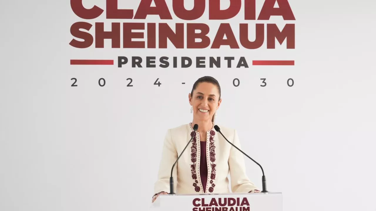 Claudia Sheinbaum anuncia ampliación del Tren Maya y del Tren Interoceánico durante su gobierno