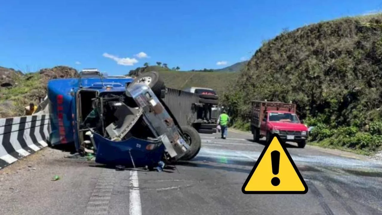 Accidente en Cumbres de Maltrata deja un muerto y 2 heridos