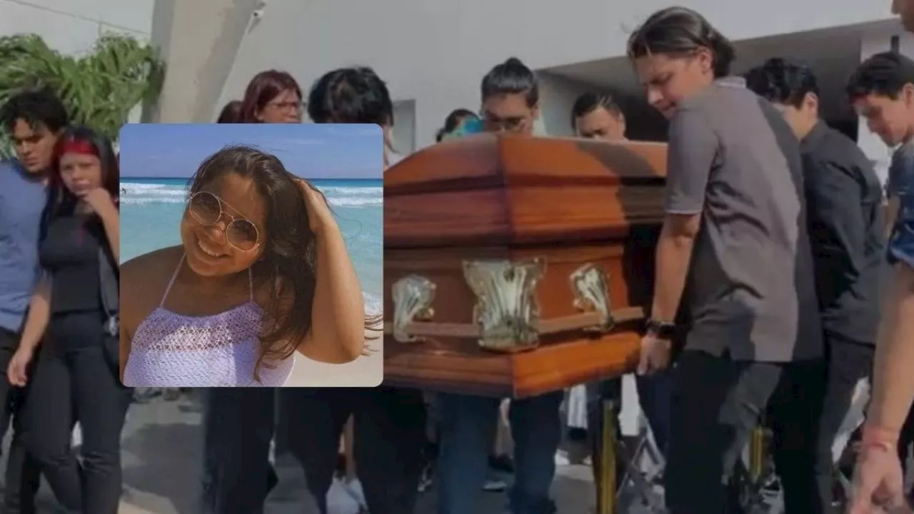 Despiden a Mayra Reyes, una de los 7 jóvenes que murieron ahogados en Coatzacoalcos