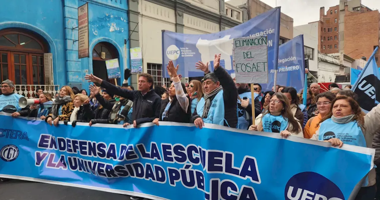 Paro docente: Llaryora dijo que harán una nueva propuesta y pedirán la conciliación obligatoria