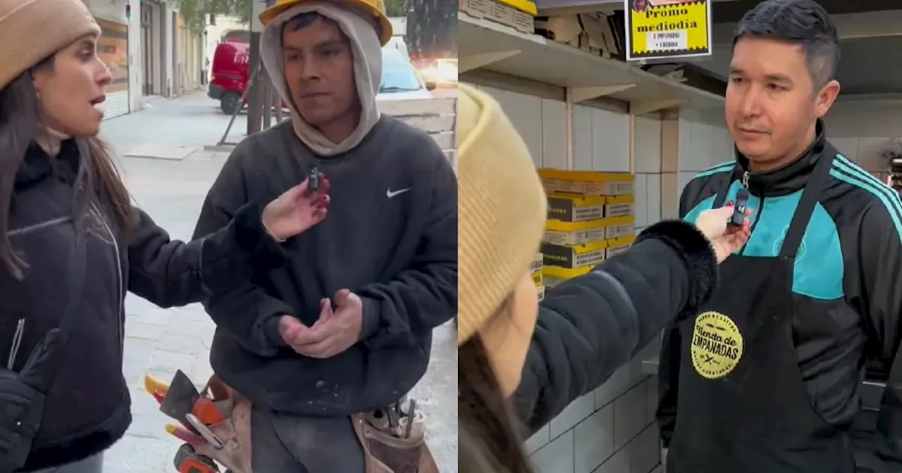 Salió a la calle a preguntar de qué trabajan y cuánto ganan: un electricista lo dejó sin palabras