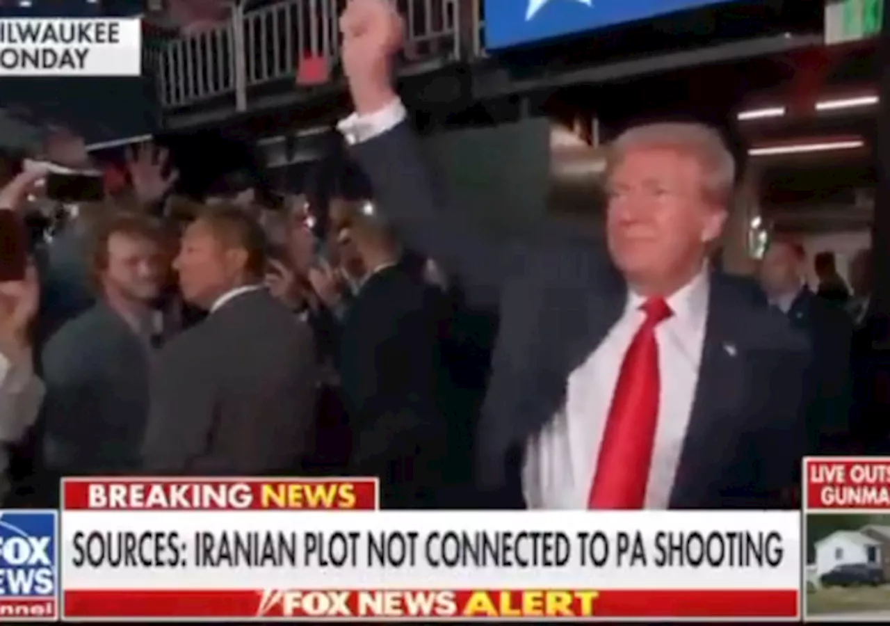 Report: Trump had More Secret Service Protection on Saturday Due to Iranian Plot to Assassinate Him