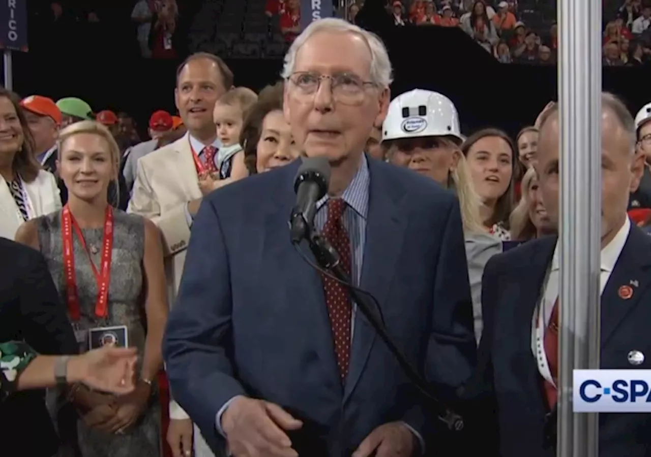 RNC Audience Boos Mitch McConnell When Announcing Kentucky’s Votes for Trump