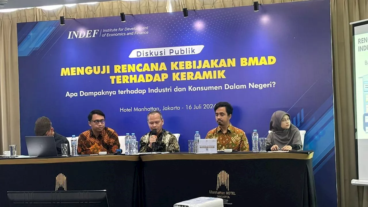 Kemenperin Ungkap Biang Kerok Bikin Industri Keramik Indonesia Menderita