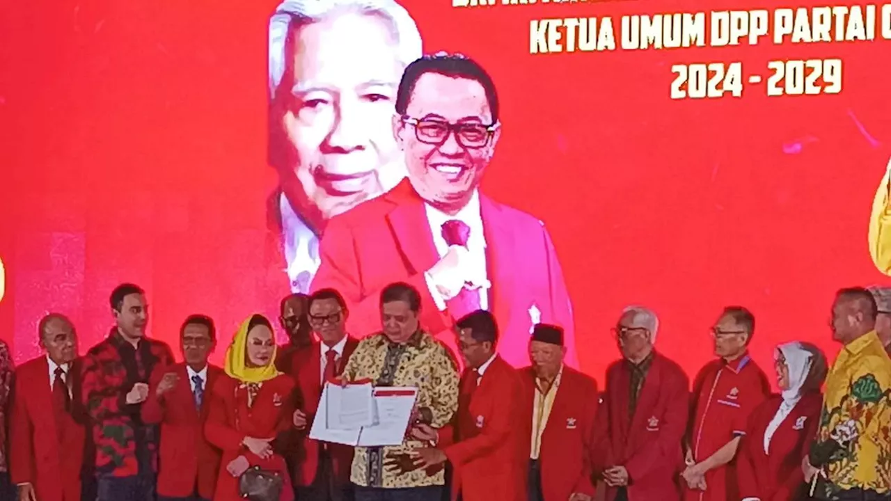 SOKSI Deklarasi Dukung Airlangga Hartarto Jabat Ketum Golkar 2024-2029