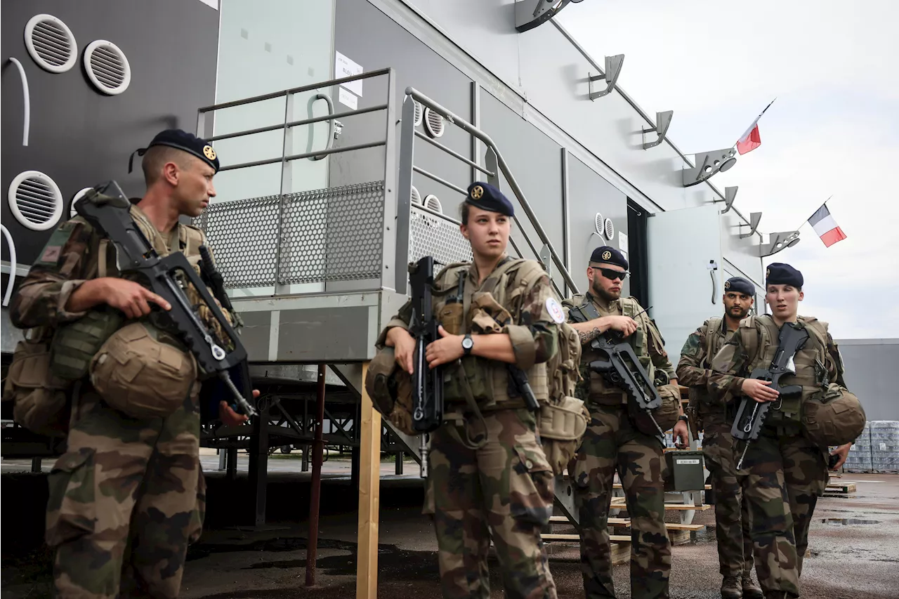 Attacker stabs and wounds French soldier patrolling Paris ahead of the Olympics