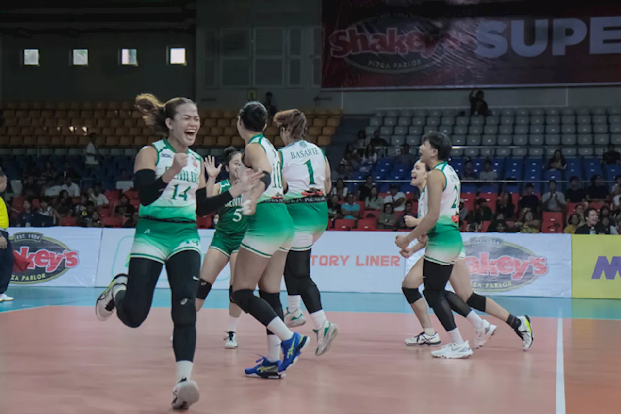 Benilde clips pesky Letran, bags Shakey’s volley bronze