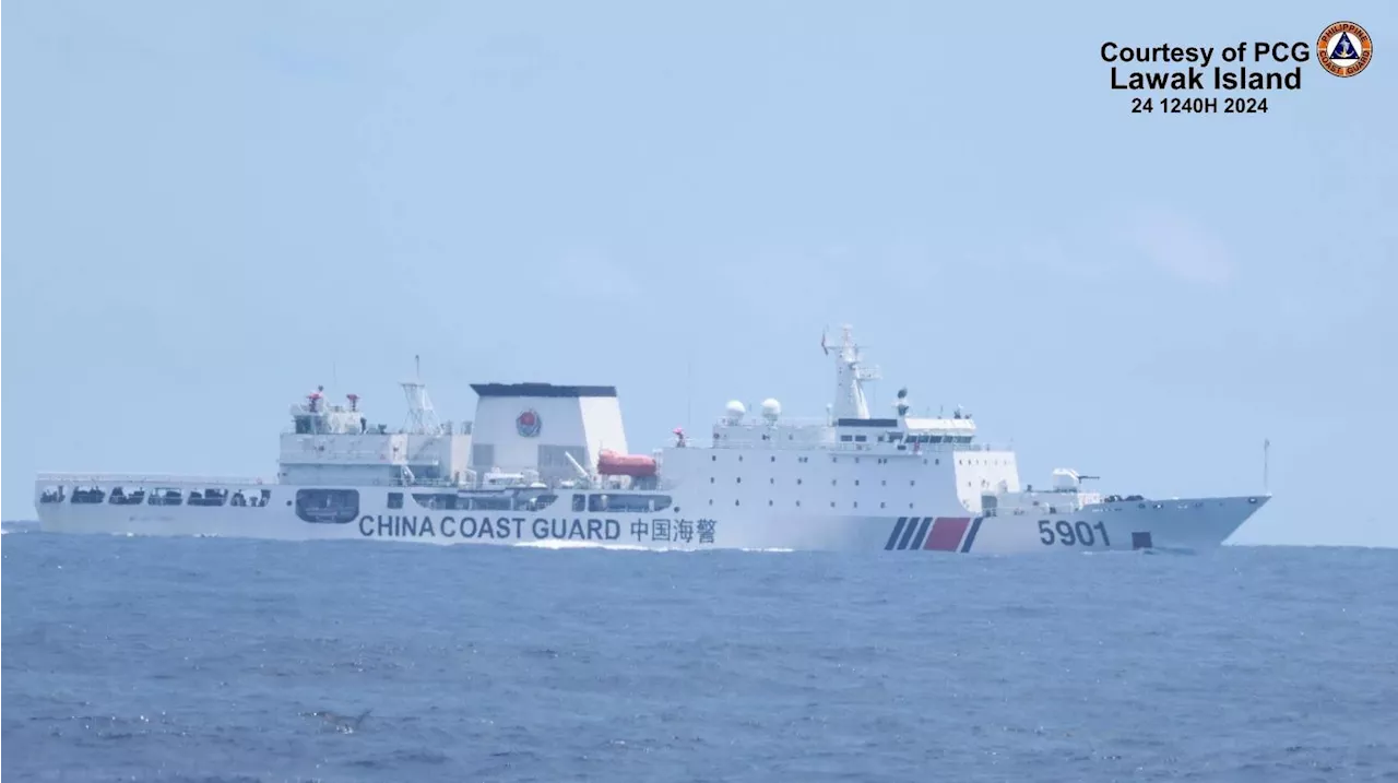 China Coast Guard's 'monster ship' has left WPS, another vessel passes near Lubang Island — Navy