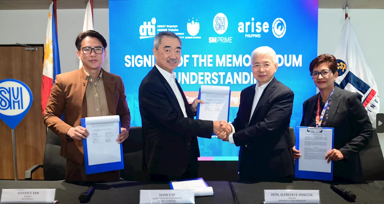 SM Prime, DTI partner to empower SME resilience