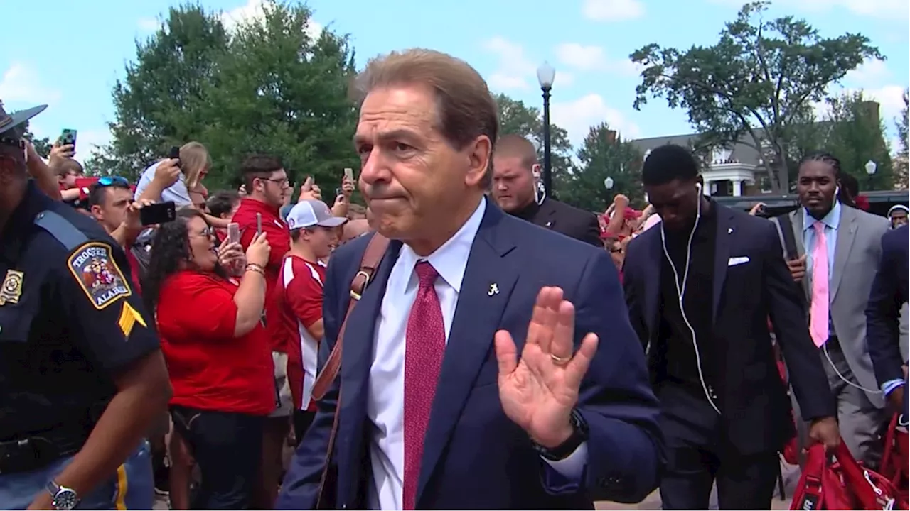 Welcome to the media world: Saban busted for not having SEC Media Days credential