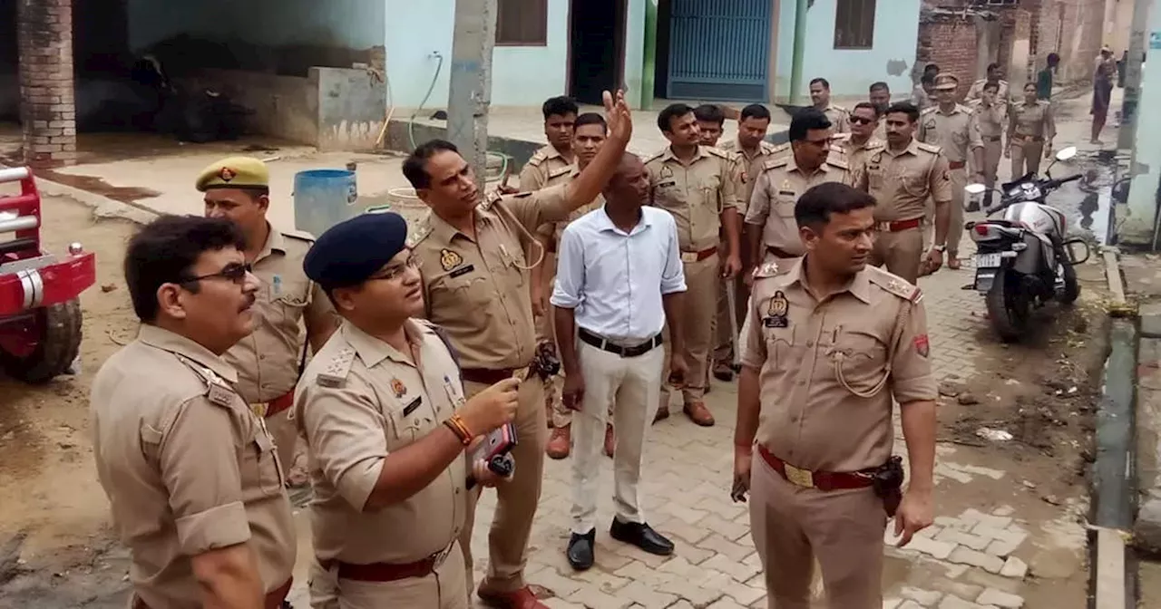 मेरठ में बज रहा था शादी का डीजे, दो गुट आपस में भिड़े, पथराव के बाद पुलिस तैनात