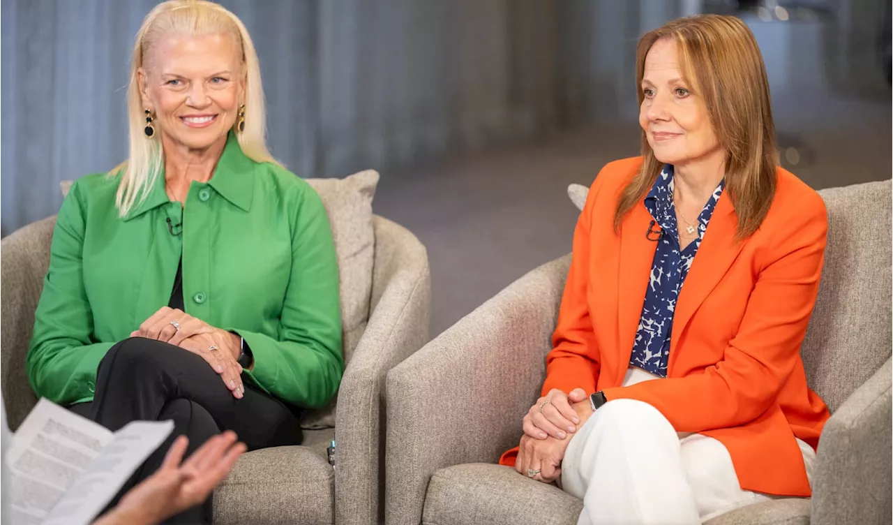 How GM CEO Mary Barra, IBM former CEO Ginny Rometty learned to be ‘women' leaders 