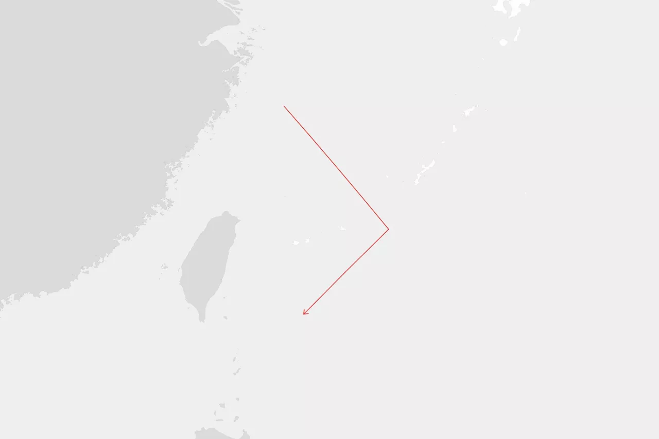 Map Shows Chinese Drone Detected Near US Ally