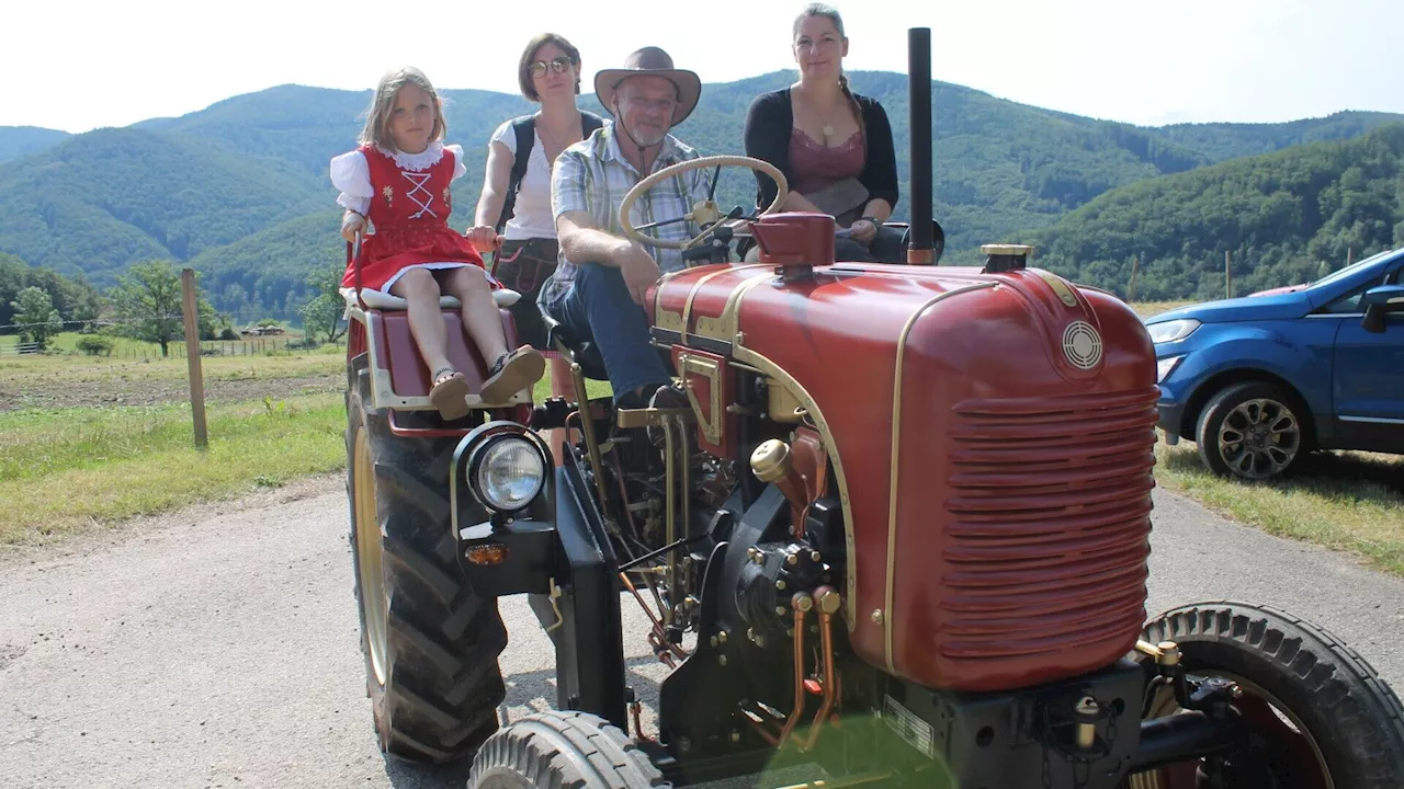 Tanzmusik, Oldtimertraktoren & Schmankerl beim Brand-Laabener Almfest