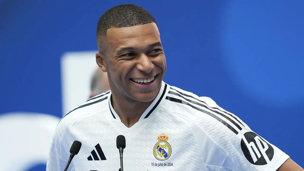 Mbappé officieel gepresenteerd bij Real Madrid voor ruim 80.000 fans