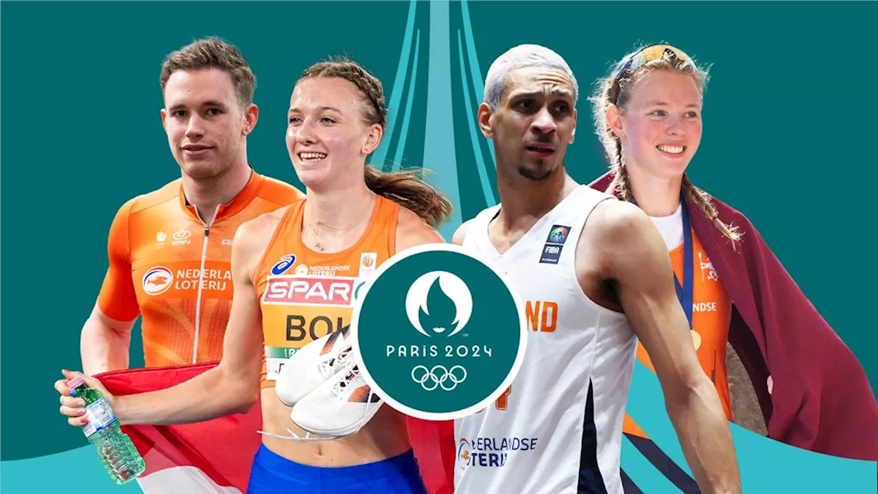 Deze Nederlandse sporters zijn gekwalificeerd voor de Spelen van Parijs