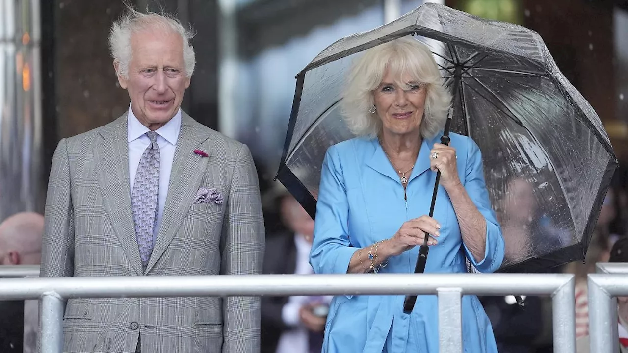 König Charles III. und Königin Camilla: Britische Royals müssen bei Besuch von Jersey evakuiert werden