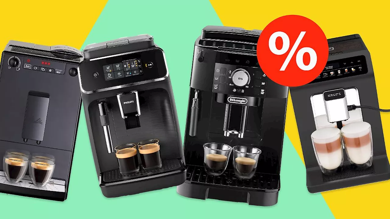 Rabatte auf Kaffeevollautomaten am Prime Day: Die besten Amazon-Angebote im Deal-Check!