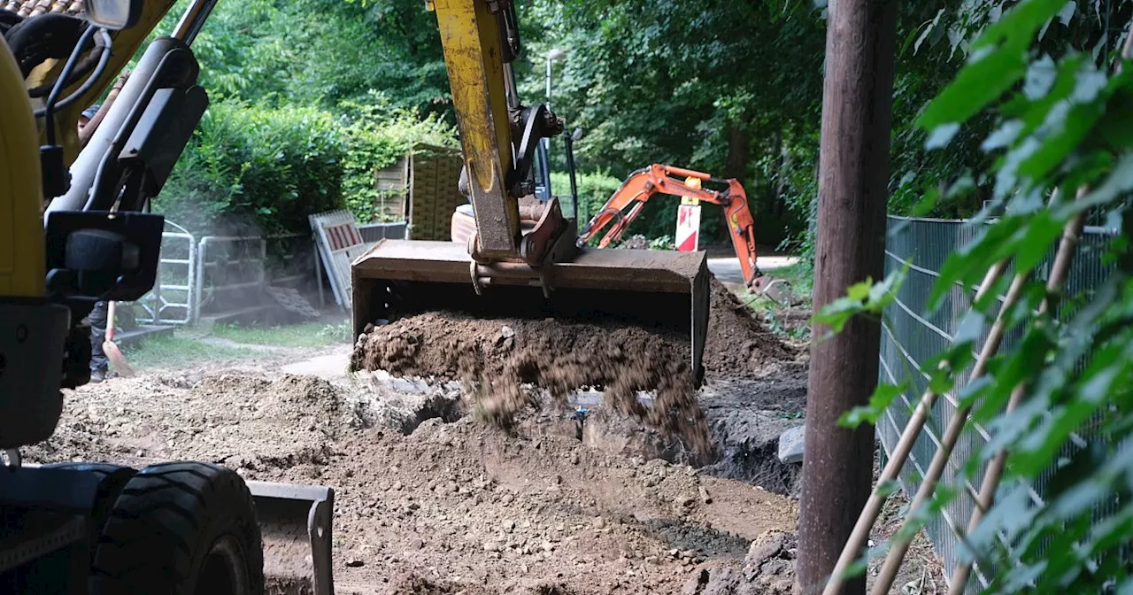 Wasserrohrbruch in Bad Oeynhausen: Sperrungen und abgeschnittene Trinkwasserversorgung