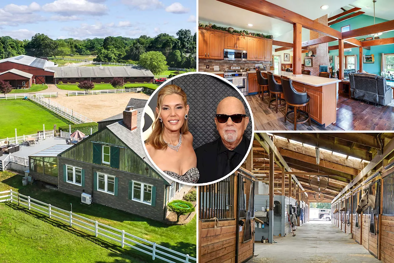 Billy Joel's equestrian wife toured this $10M Hamptons horse farm