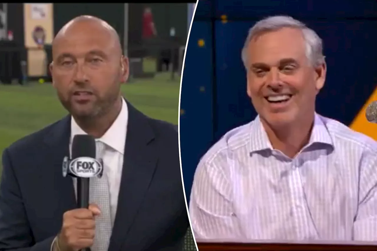 Derek Jeter shuts down Colin Cowherd on Nolan Ryan question: 'Slow down'