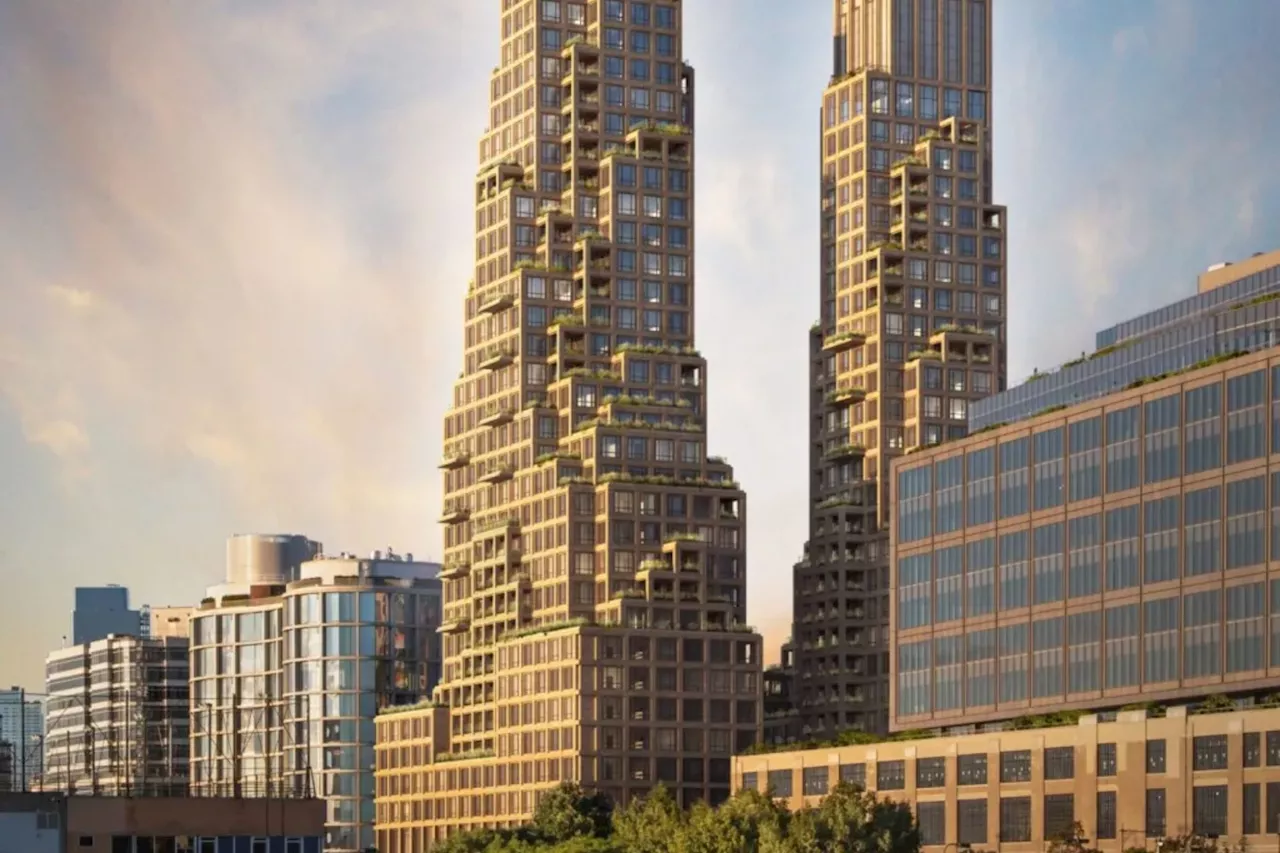  NYC developer gets nearly $1B loan to build residential towers overlooking Hudson River