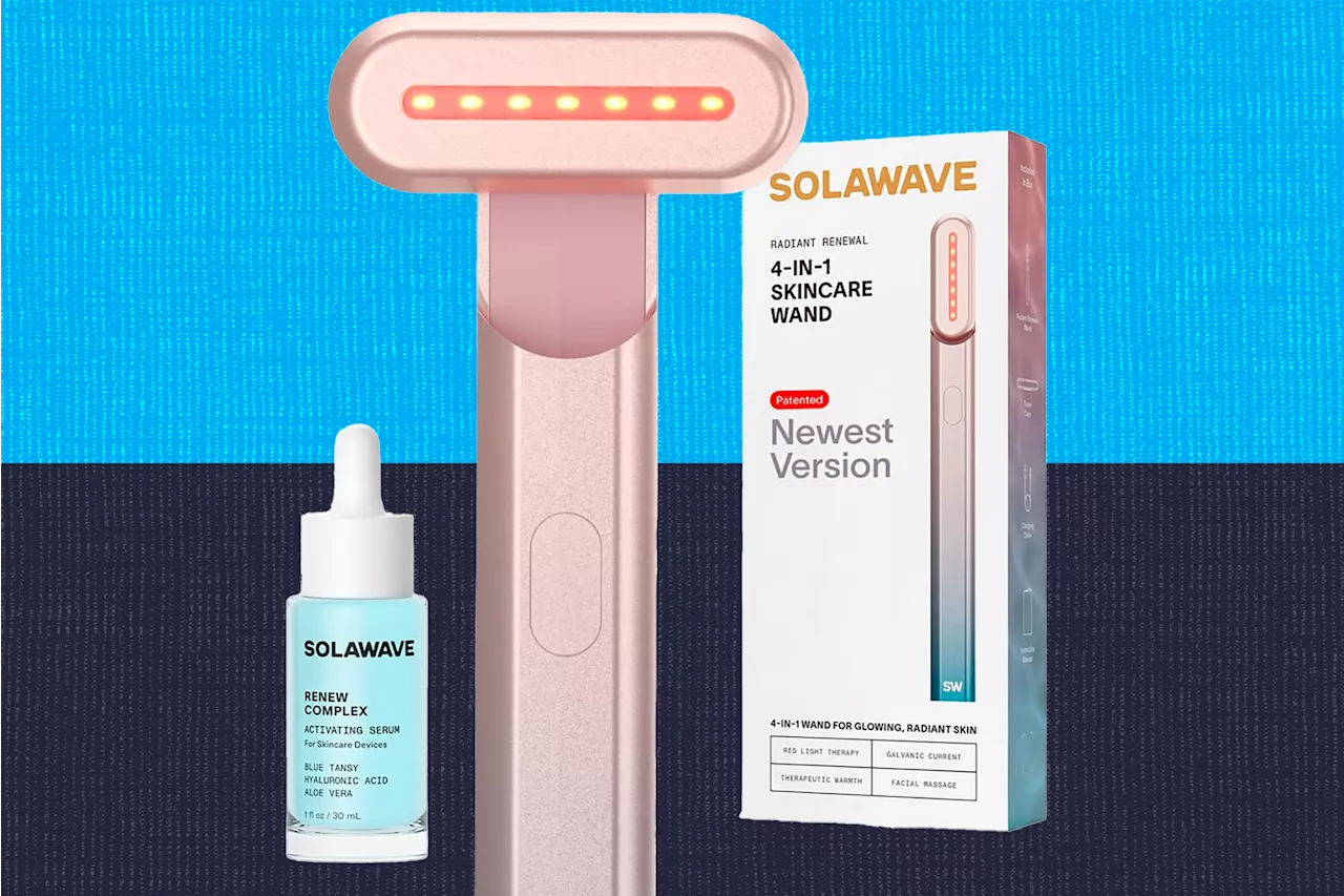 The Solawave wand and serum bundle is 25% off ahead of Amazon Prime Day