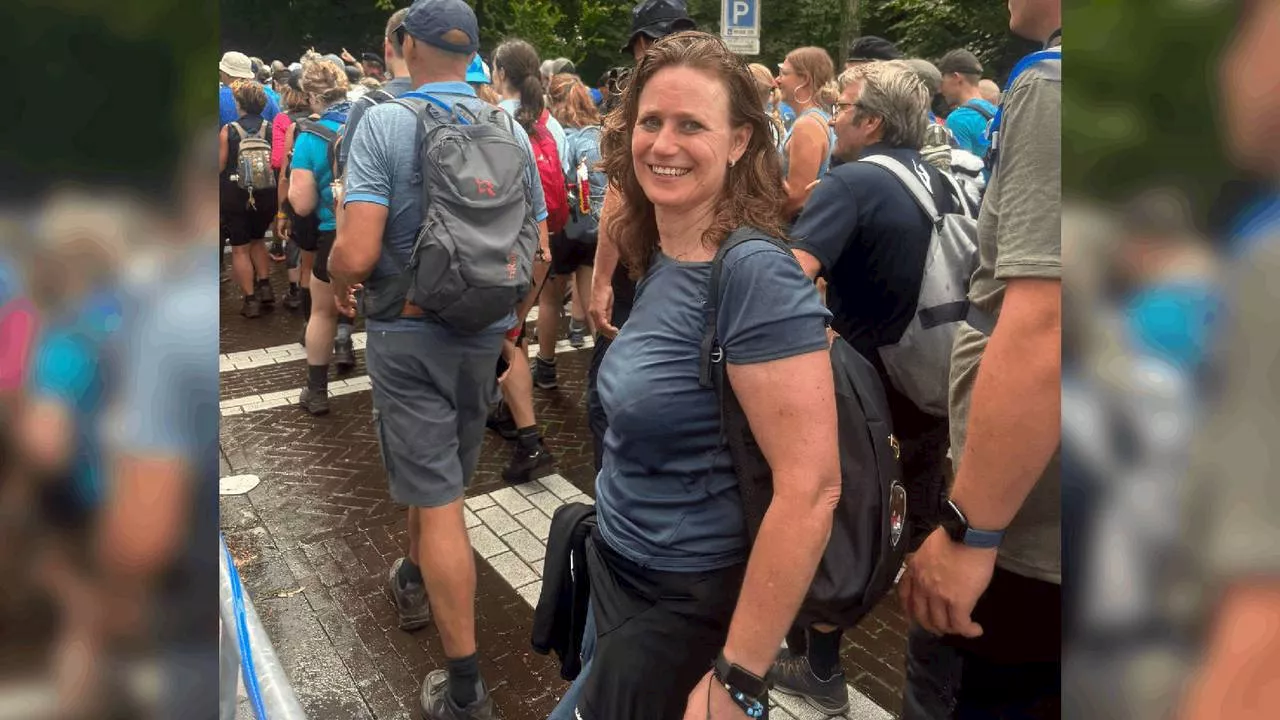 Diana was één minuut te laat, maar loopt toch 'gewoon' de Vierdaagse