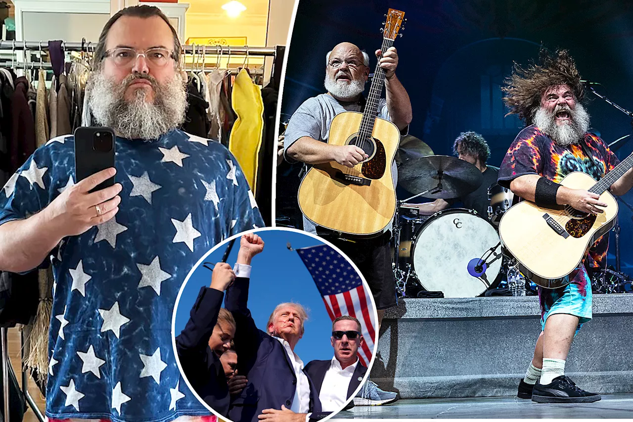 'Blindsided' Jack Black cancels Tenacious D tour over bandmate's joke about Donald Trump assassination attempt