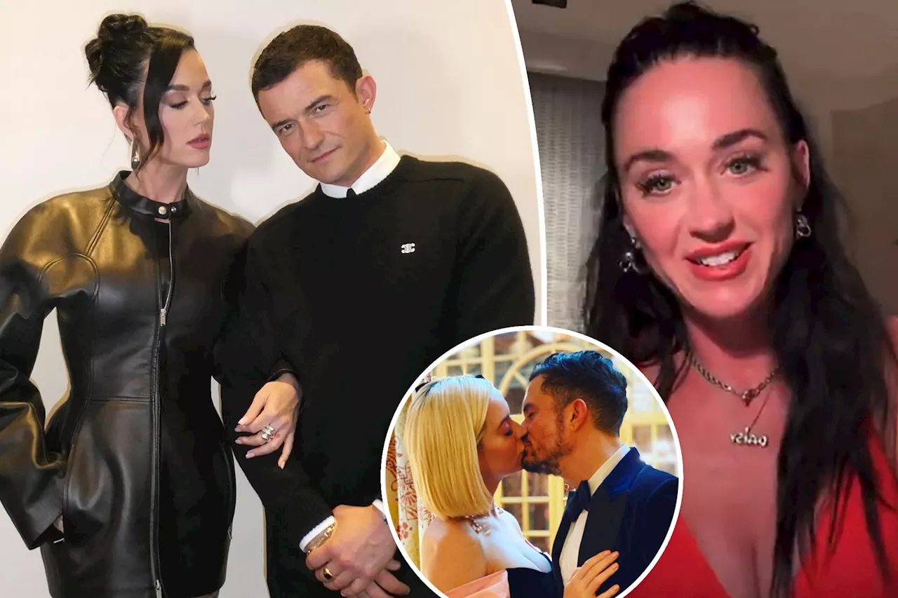 Katy Perry cheekily responds to question about fiancé Orlando Bloom's 'magic stick'