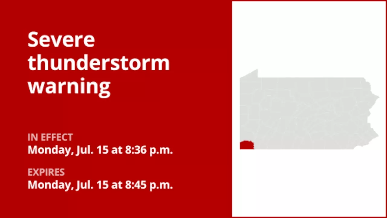 Update: Prepare for damaging winds and penny-sized hail with thunderstorms to hit Greene County Monday