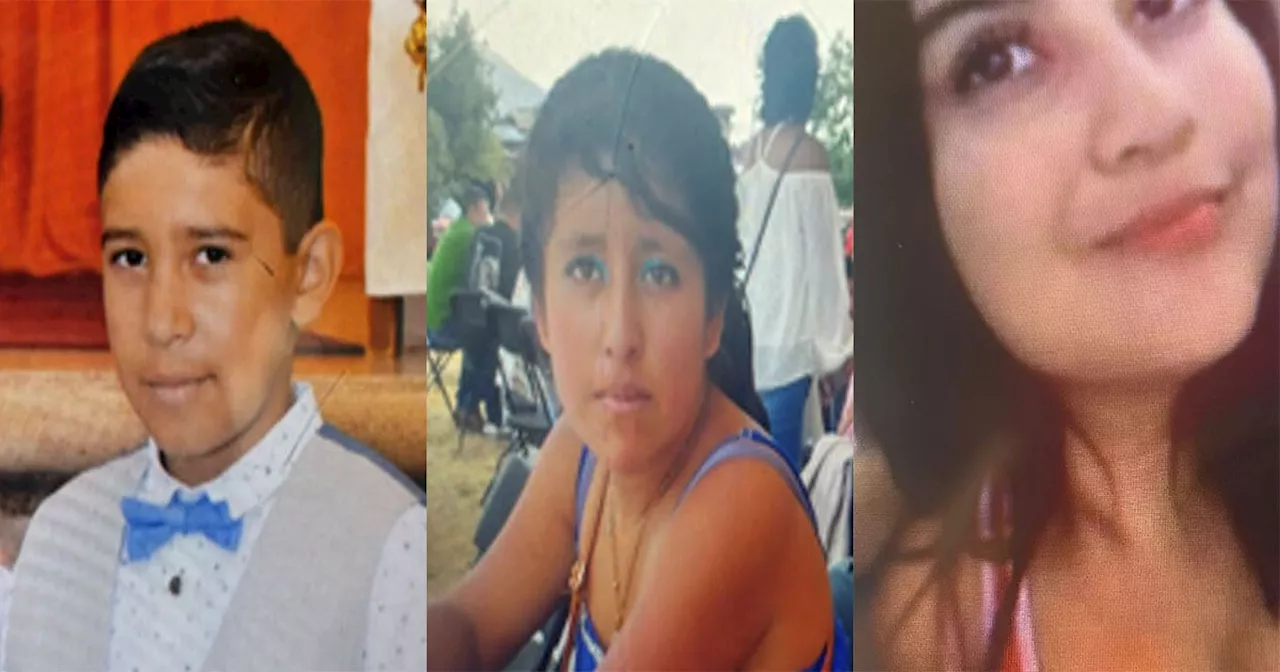 Buscan a Ericka, Dulce y Josué desaparecidos en Guanajuato