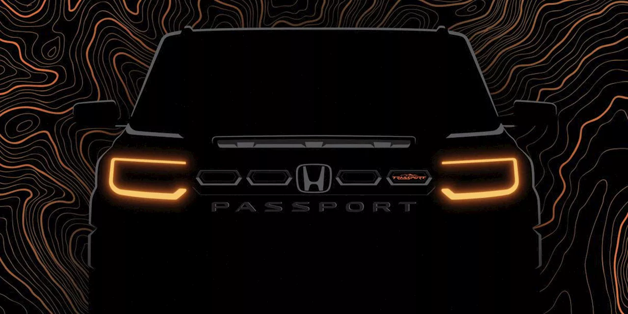 Honda Is Whipping Up a New, Off-Road-Ready Passport TrailSport