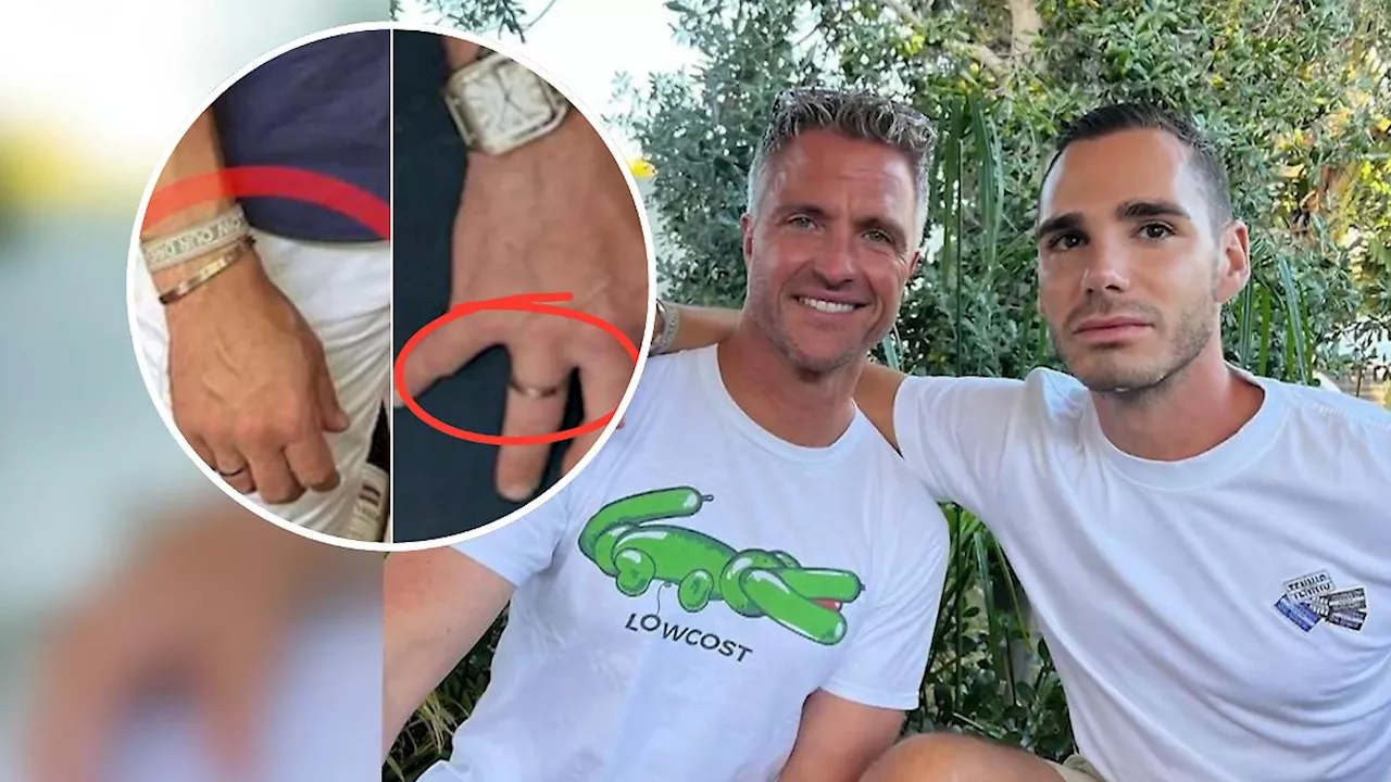 Ralf Schumacher und sein Étienne - sind diese Ringe Symbole ihrer Liebe?