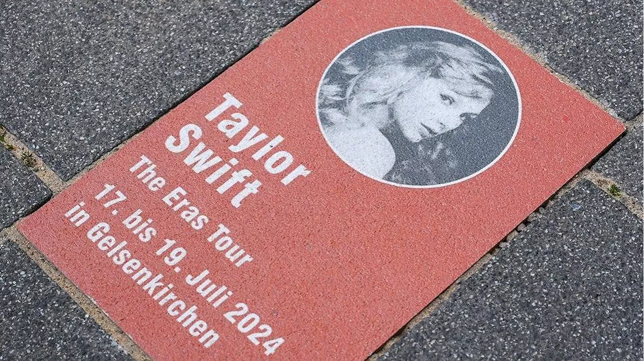 Taylor Swift: Stein auf dem Gelsenkirchener 'Walk of Fame' enthüllt