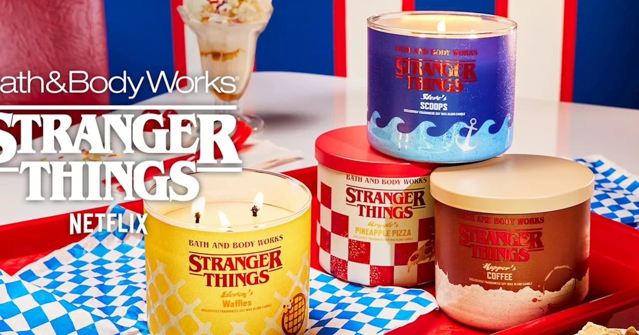 'Stranger Things'-Inspired Candles Are Coming To Bath & Body Works